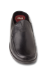Clovis Black Leather Womens Shoe